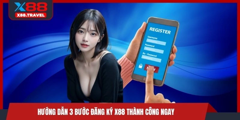 Hướng dẫn 3 bước đăng ký X88 thành công ngay 