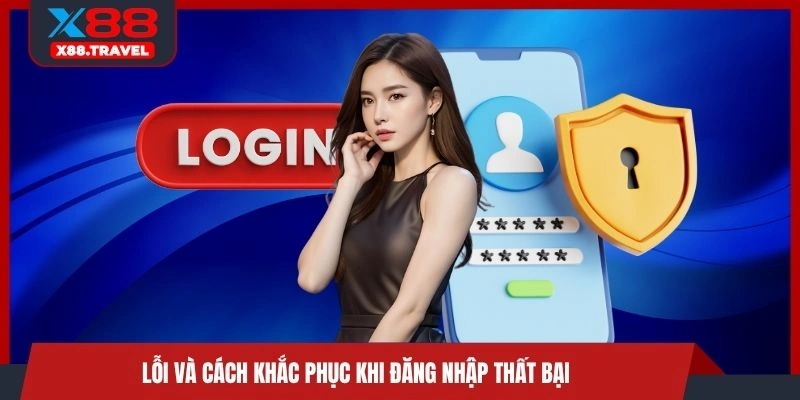 Lỗi và cách khắc phục khi đăng nhập thất bại
