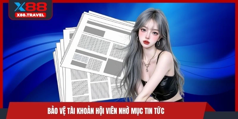Bảo vệ tài khoản hội viên nhờ mục tin tức