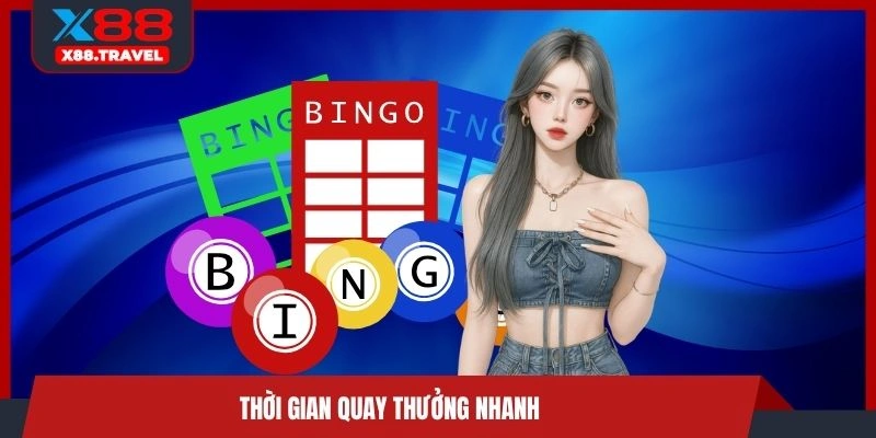 Thời gian quay thưởng nhanh